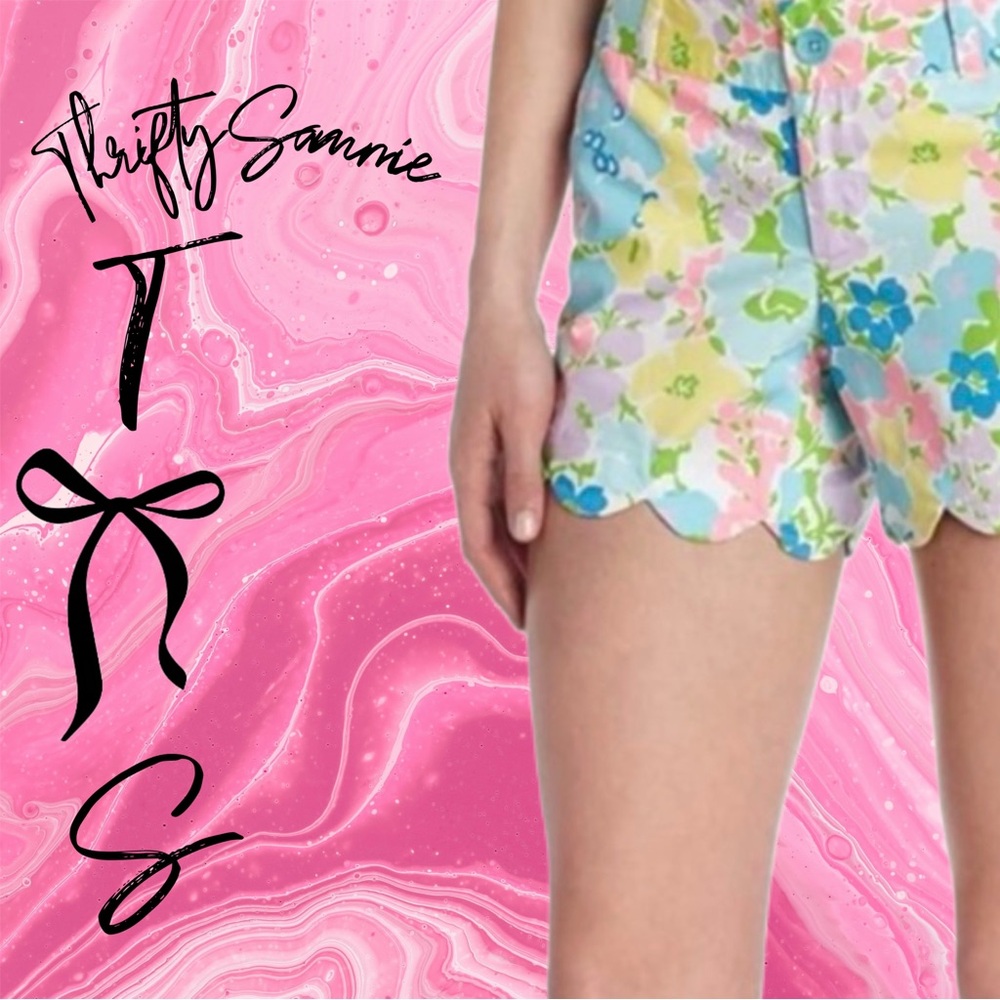 lilly pulitzer 🌺 spring fling buttercup shorts // 8